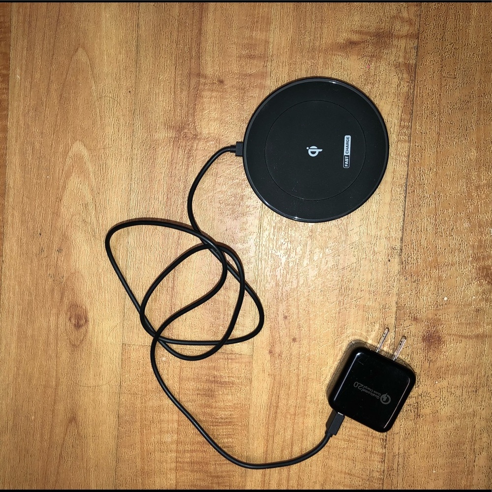 Wireless phone charging pad